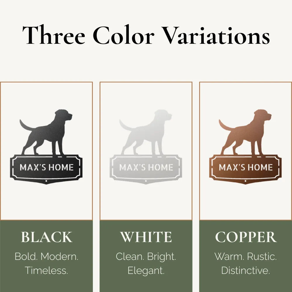Personalized Classic German Shepherd Metal Wall Art