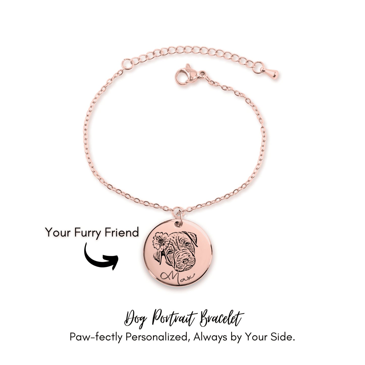 Dog Portrait Bracelet - Erlora