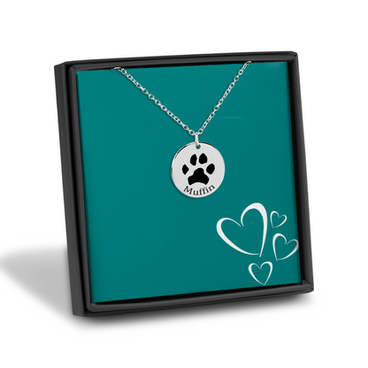 Paw Print Necklace