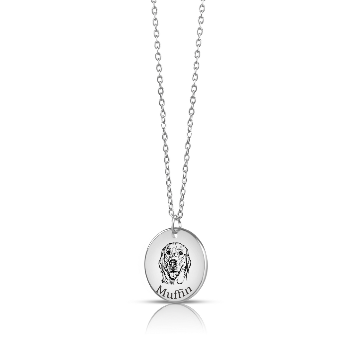 Pet Portrait Necklace