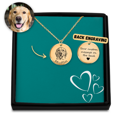 Pet Portrait Necklace