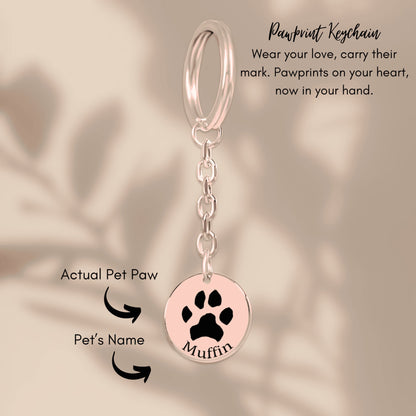 Pawprint Keychain - Erlora