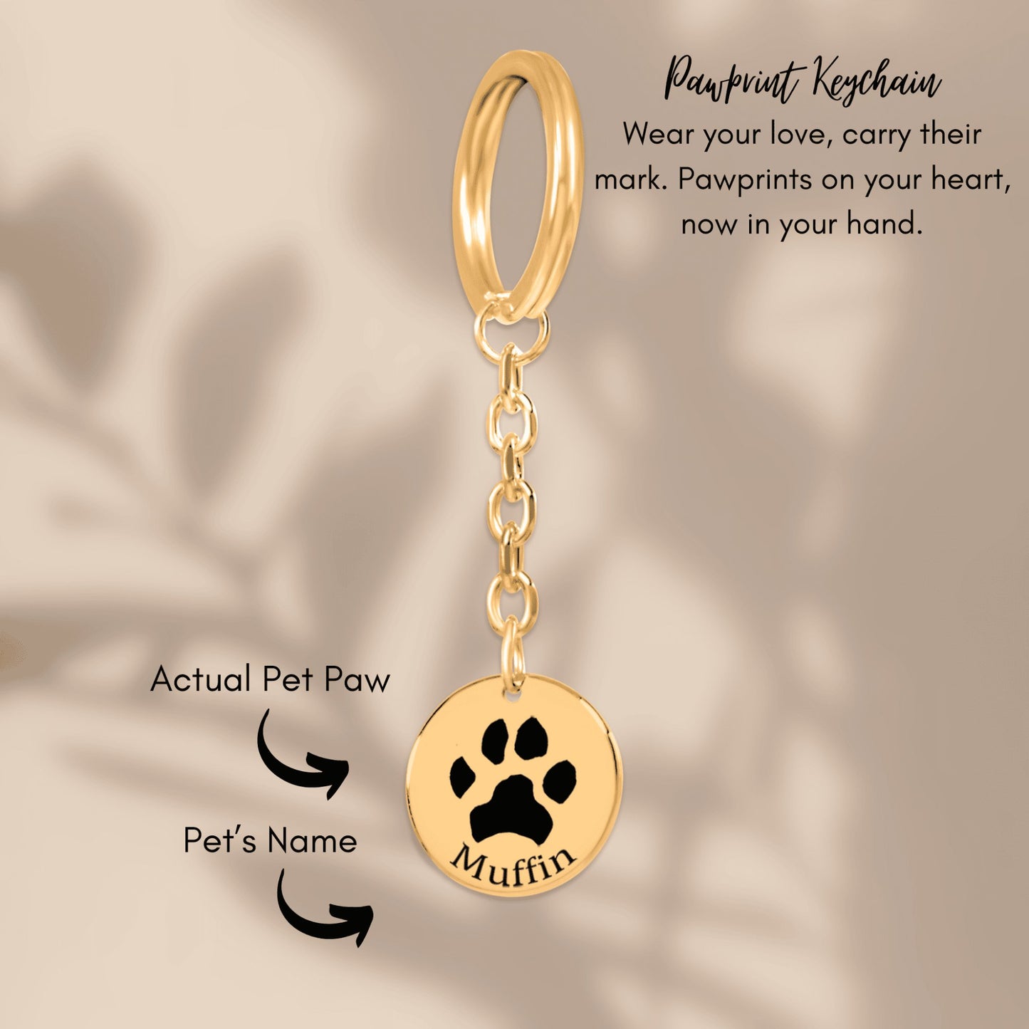 Pawprint Keychain - Erlora