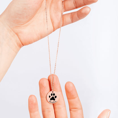 Pawprint Necklace - Erlora