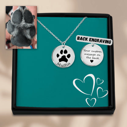 Pawprint Necklace - Erlora