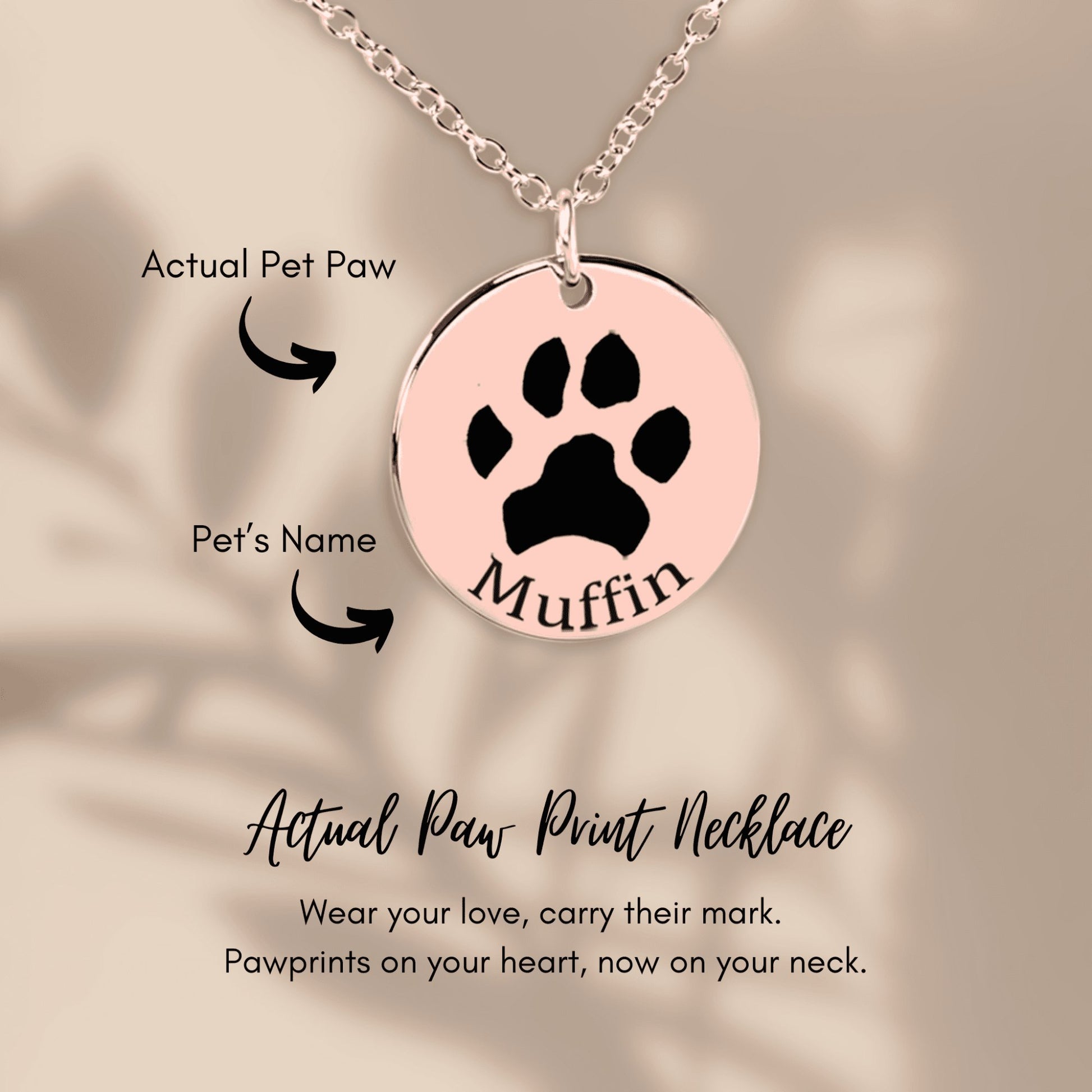 Pawprint Necklace - Erlora