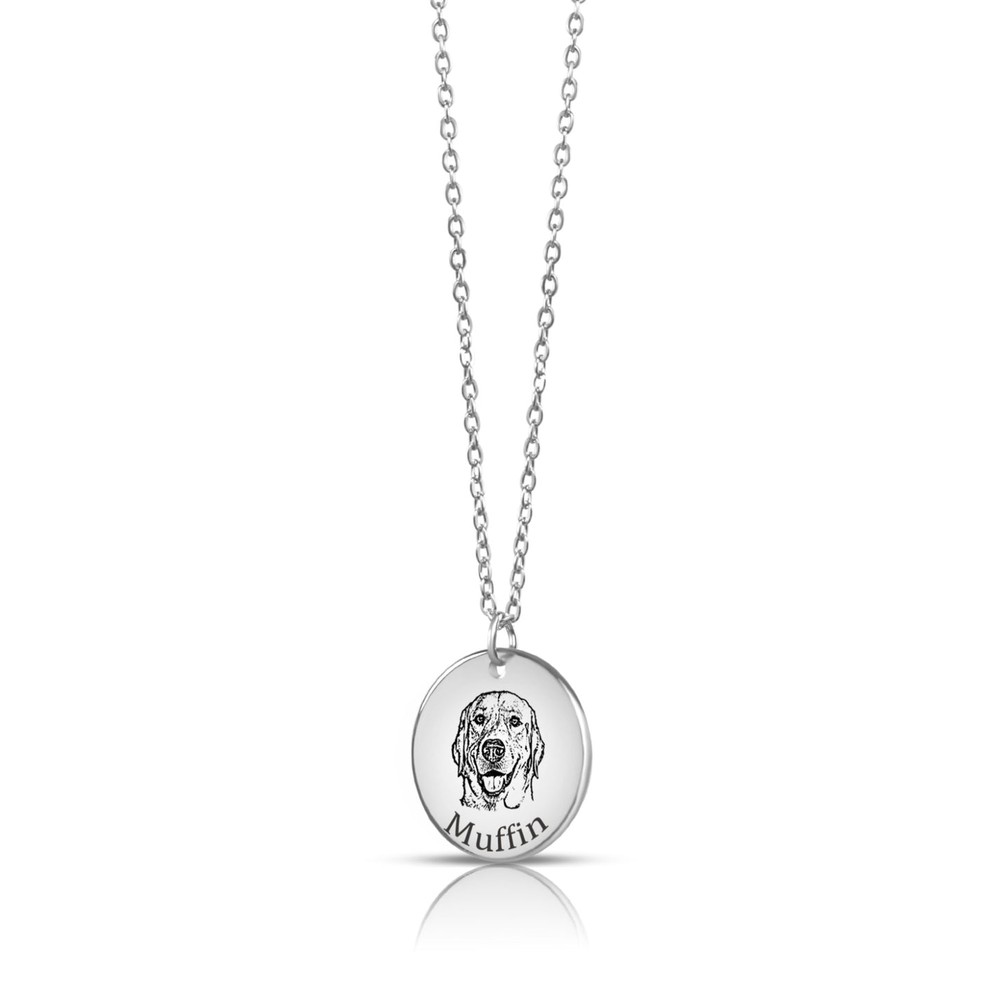 Pet Portrait Necklace - Erlora